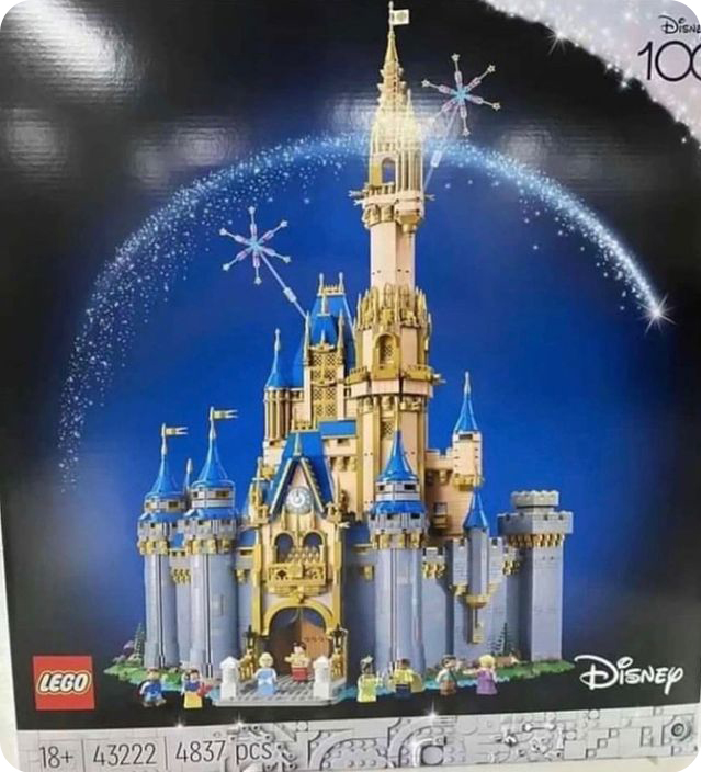 Magic kingdom hot sale castle lego